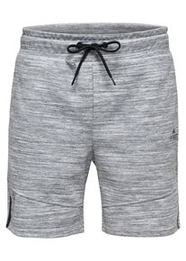 FIRST, Herren Sweatshorts, Graumeliert