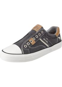 Mustang, Herren Sneakers Low, Brokat / Basaltgrau / Weiß