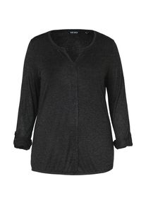 Blue Seven, Damen Langarmshirt, Schwarzmeliert