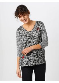 Key Largo, Damen Bluse, Grau / Anthrazit