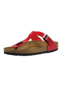 Birkenstock, Damen Zehensteg Gizeh, Rot