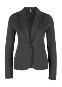 Q/S Designed By, Damen Blazer, Dunkelgrau