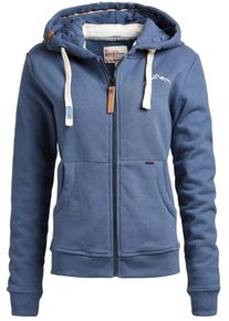 Khujo, Damen Sweatjacke 'FOLADE LITTLE HILL', Blau