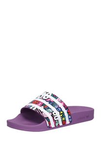 adidas originals, Damen Badesandale 'Adilette', Aubergine / Mischfarben