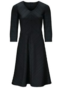 Heine, Damen Jerseykleid, Schwarz