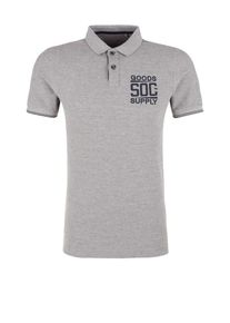 s.Oliver RED LABEL, Herren Poloshirt, Graumeliert