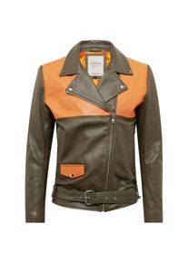 Jack & Jones JACK & JONES, Herren Jacke, Khaki / Orange