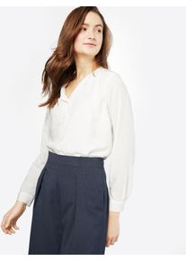 Tom Tailor, Damen Bluse, Weiß