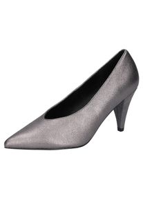 DNA, Damen Pumps, Schwarz / Silber