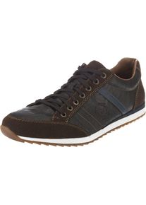 Rieker, Herren Sneaker, Blau / Dunkelbraun
