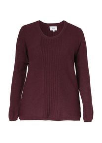 ZIZZI, Damen Pullover, Dunkelrot