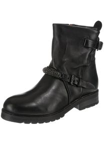 JOLANA & FENENA JOLANA & FENENA, Damen Biker Boots, Schwarz