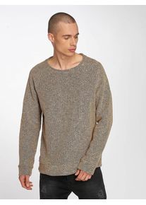 Just Rhyse, Herren Pullover Tonsina mit Raglan&auml;rmeln, Sand