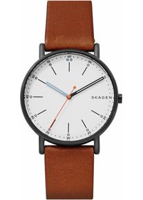 Skagen, Damen Quarzuhr »SIGNATUR, SKW6374«, Braun