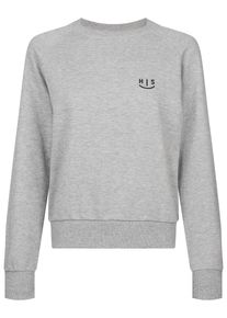 H.I.S. HIS JEANS, Damen Sweatshirt, Grau