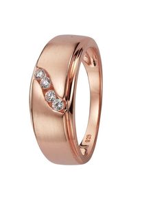 Firetti, Damen Ring mit Zirkonia, Rosegold