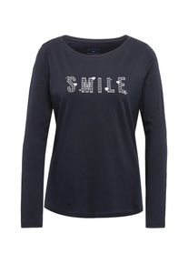 Tom Tailor, Damen T-Shirt, Nachtblau