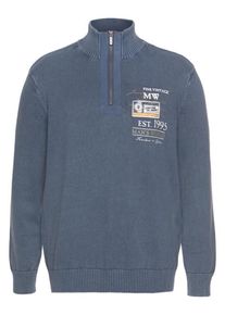 MAN'S WORLD Man's World, Herren Troyer, Pastellblau