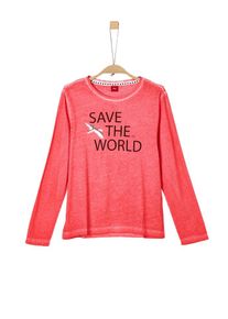 s.Oliver Junior, Mädchen Shirt, Rotmeliert