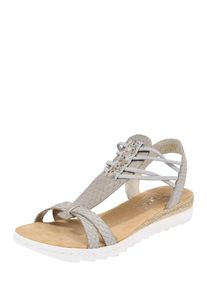 Rieker, Damen Sandale 'Schimmer', Grau