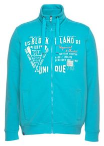 Rhode Island, Herren Sweatjacke, Türkis