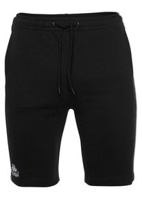 Kappa, Herren Shorts 'Emilio', Schwarz / Weiß