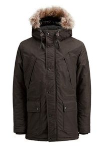 Jack & Jones JACK & JONES, Herren Parka, Schwarz