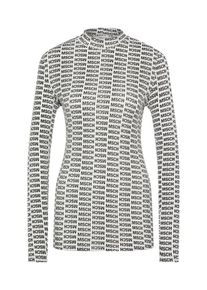 MOSS COPENHAGEN, Damen Shirt, Creme / Schwarz