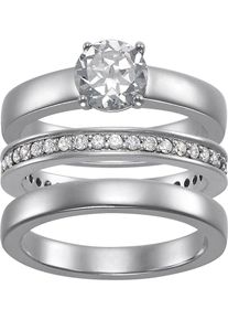 C-Collection, Damen Ring 'C-Collection by CHRIST', Silber