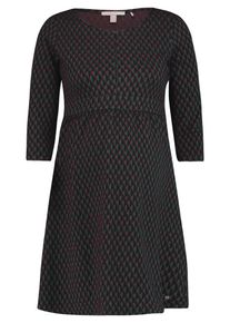 Esprit Maternity, Damen Kleid, Nachtblau / Grün / Rot