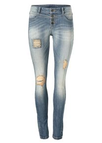 Heine, Damen Skinny-Jeans, Blue Denim