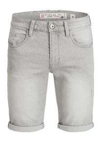INDICODE JEANS, Herren Shorts ' Caden ', Grau