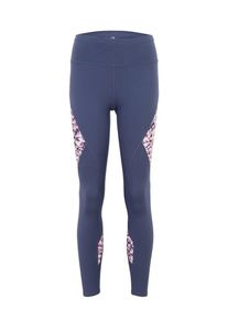 GAP, Damen Leggings 'ROGUE', Taubenblau / Altrosa / Perlwei&szlig;