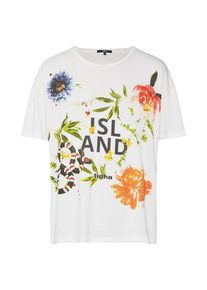 tigha, Herren Shirt 'island MSN', Mischfarben / Weiß