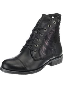 JOLANA & FENENA JOLANA & FENENA, Damen Schnürstiefeletten, Schwarz