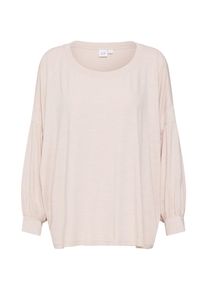 GAP, Damen Bluse 'LS VLM SLV TOP', Puder