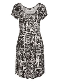Laura Scott, Damen Jerseykleid, Mischfarben / Schwarz