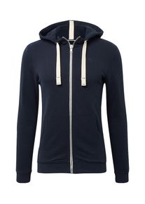 Tom Tailor Denim, Herren Sweatjacke, Navy / Weiß