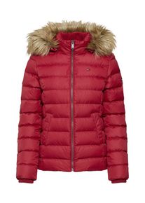Tommy Jeans, Damen Steppjacke, Burgunder