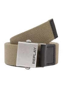 Replay, Herren Gürtel, Khaki
