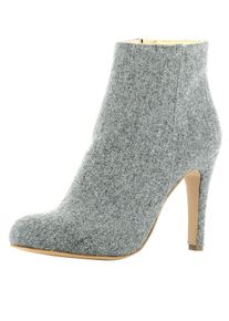 Evita, Damen Stiefelette, Grau