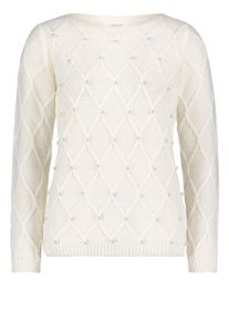 Cartoon, Damen Pullover, Wei&szlig;