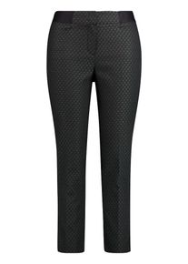 SAMOON, Damen Hose 'Betty', Dunkelgrün / Schwarz