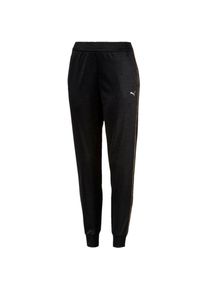 Puma, Damen Trainingshose 'Be Ready', Orange / Schwarzmeliert