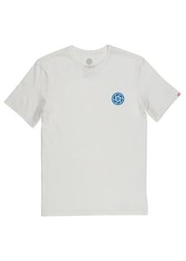 Element, Herren T-Shirt 'Stack', Hellblau / Weiß