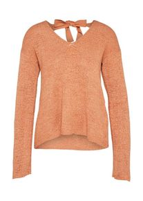 Minkpink, Damen Grobstrick Pullover, Apricot