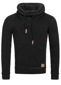 INDICODE JEANS, Herren Strickpullover 'Keshawn', Schwarz