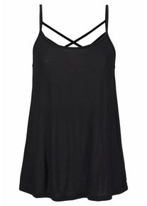 Lascana, Damen Top, Schwarz
