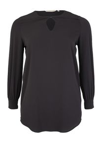 Only Carmakoma, Damen Bluse 'NUT', Schwarz