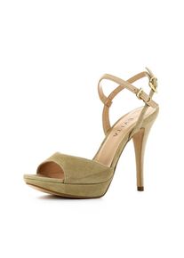 Evita, Damen Sandalette, Beige
